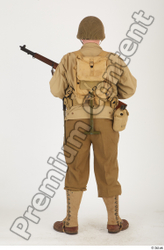 Whole Body Man White Army Uniform Average Standing Clothes photo references